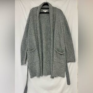 Coldwater Creek Heathered Gray Cardigan, women’s size XS
